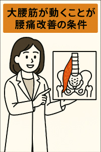 大腰筋リリースによる腰痛改善