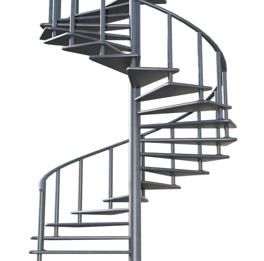 螺旋階段のイメージ