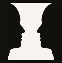 ルビンの壺の図